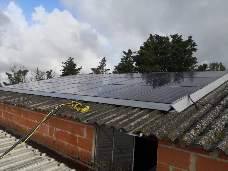 Nettoyage installation photovoltaïque